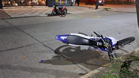 Choque De Motos En Avenida Mitre Y Calle La Razon De Chivilcoy