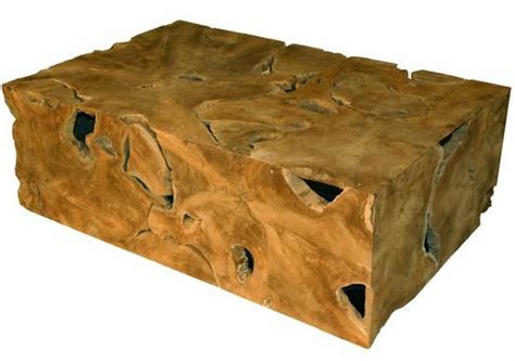 Artesia Teak Root Rectangular Coffee Table Xr Tr Ct Unique Coffee Table