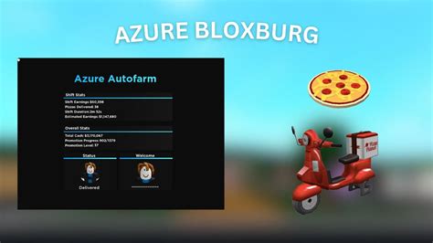 OP SCRIPT BLOXBURG AUTO DELIVERY PIZZA 100K IN 2 MINUTES PAID