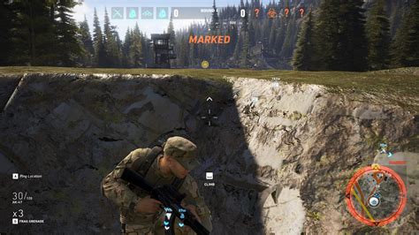 Marked Tom Clancys Ghost Recon Wildlands Interface In Game