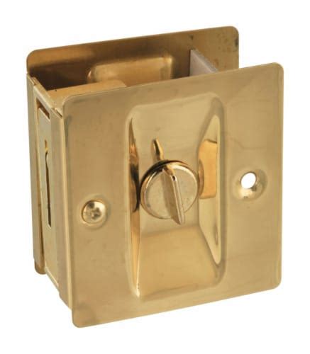 National Hardware Solid Brass Pocket Door Latch 1 Ct Kroger