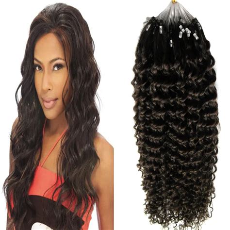 A Micro Loop Brazilian Extensions G Apply Natural Hair Micro Link