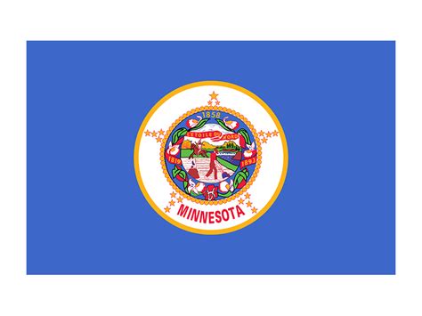 Minnesota State Flag Png And Svg Vector Freebie Supply