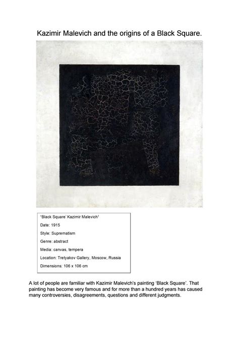 Black Square Malevich