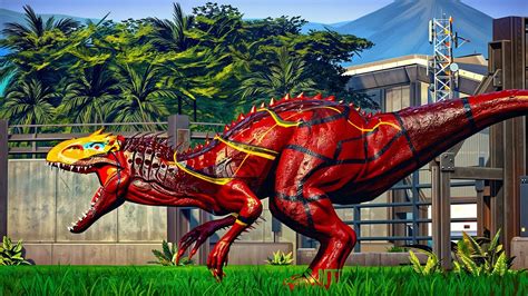 Final Boss Indominus Rex Spiderman Vs Pentaceratops Spinosaurus V Rex