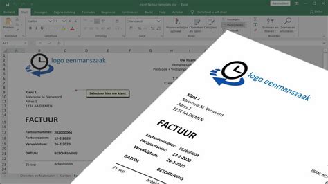 Excel Factuur Maken Met 2 Voorbeelden En Gratis Template