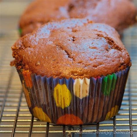 Muffinki Potr Jnie Czekoladowe Ladami S Odkiej Babeczki