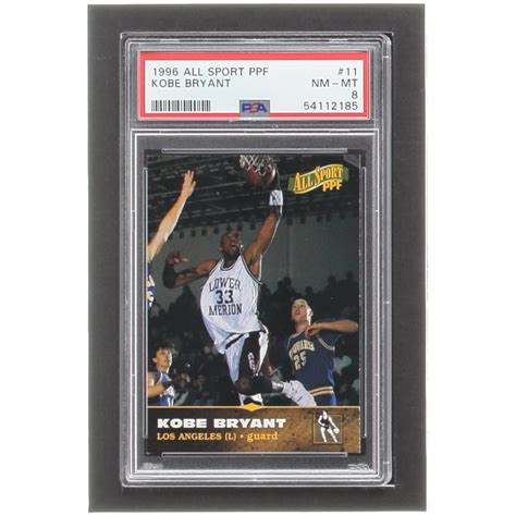 Kobe Bryant Score Board All Sport Ppf Rc Psa Pristine