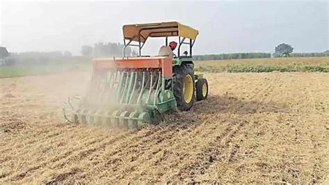 Punjab Farmers Go For Direct Seeding Of Paddy Cover Lakh Hectares