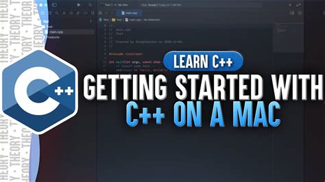 Getting Started With C On A Mac Youtube