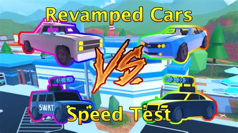 Season 5 Revamped Cars Speed Test Camaro Is Faster Now Roblox