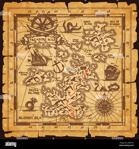 Old Pirate Maps