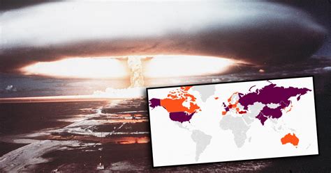 The Map Of Where You Need To Go To Survive A Nuclear War Indy