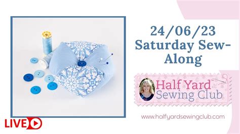 Debbie Shore S Half Yard Sewing Club Live Sew Along 24 06 23 Biscornu