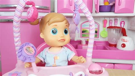 Baby Wow Analu Caf Da Manha No Cadeir O Lillytoy Tv Youtube