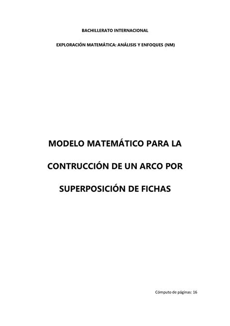 Exploración matemática 3 Final Elena BACHILLERATO INTERNACIONAL