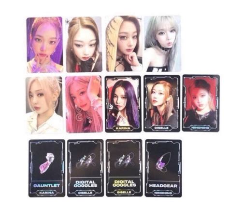 On Twitter Aespa Girls Md Trading Card Pc Selfie Selca Ver