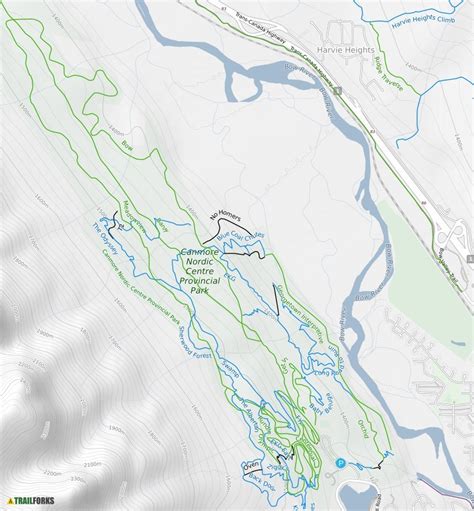 Canmore Nordic Centre Mountain Bike Trails | Trailforks