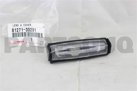 Genuine Toyota Lens License Plate Lamp Ebay