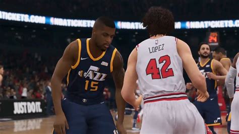 NBA Live 19 Chicago Bulls Vs Utah Jazz Gameplay HD 1080p60FPS