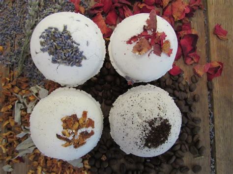 Organic Bath Bombs All Natural Ingredients And Dried Flowers Etsy