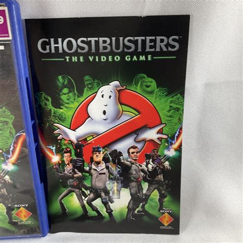 Ghostbusters The Video Game Sony Playstation Ps2 2009 Ps2 Game