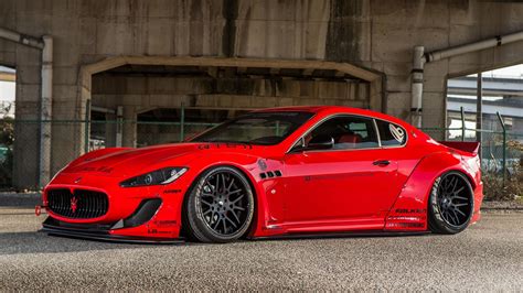 Widebody Maserati Gran Turismo Dreads Speed Bumps Maserati