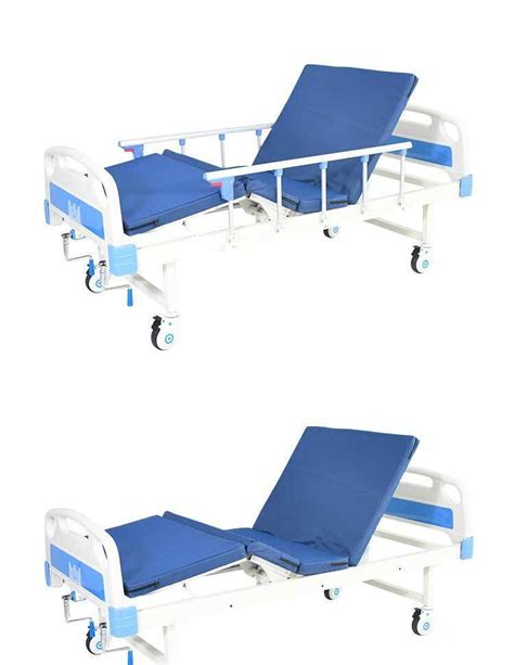 Iso13485 Approved Folded Brother Standard Packing Folding Patient Bed Medical Beds China