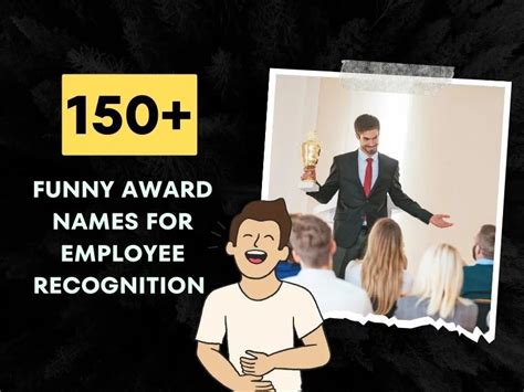 150 Funny Award Names For Employee Recognition