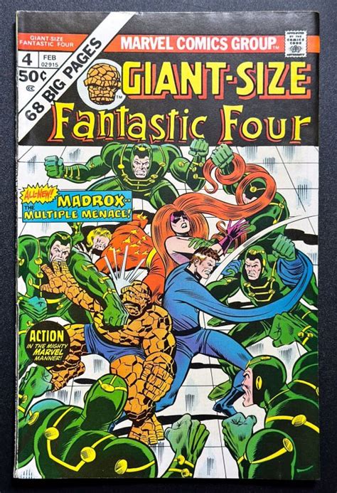 Giant Size Fantastic Four St App Of Multiple Man Vf