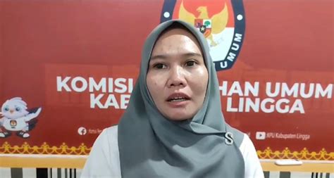 KPU Lingga Terus Gencar Sosialisasikan Pemilu Ke Pemilih Pemula