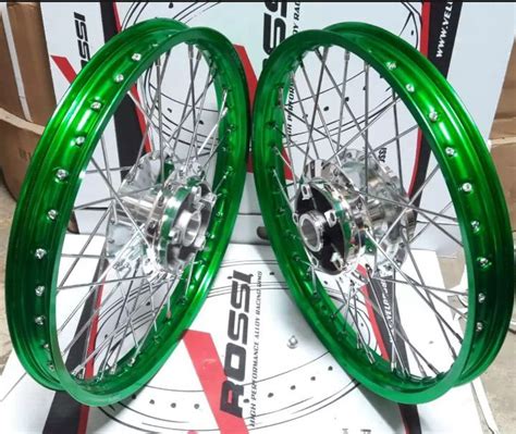 Velg Jari Jari Vixion New Ring V Rossi Warna Hijau Ukuran Ring