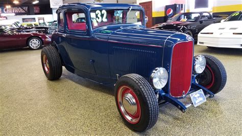 1932 Ford Deluxe 5 Window Highboy Coupe For Sale 84684 Mcg