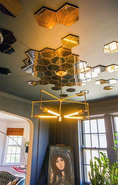 ceiling mirror tiles ceiling ideas