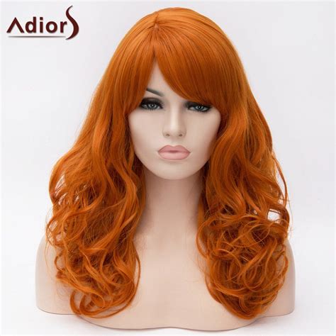 32 Off Adiors Long Side Bang Shaggy Wavy Synthetic Wig Rosegal