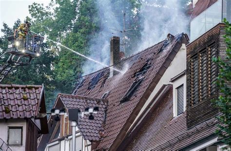 Vier Verletzte Nach Brand In Esslingen