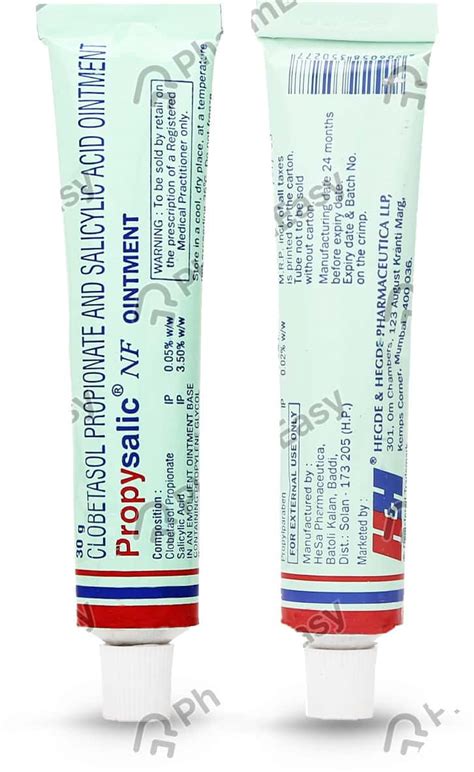 Clobetasol Salicylic Acid Propysalic NF Ointment 48 OFF