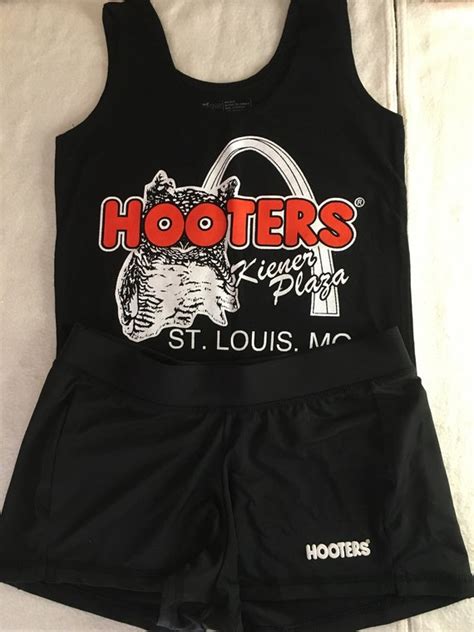 New Hooters Girl Uniform Bundle Tank And Shorts From Cl Gem