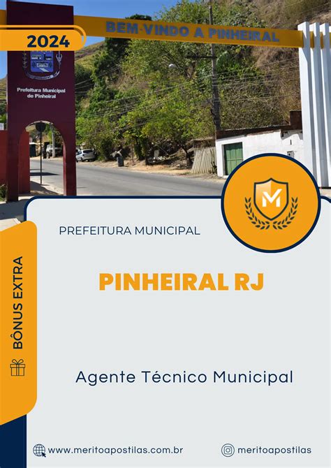 Apostila Agente T Cnico Municipal Prefeitura Pinheiral Rj M Rito