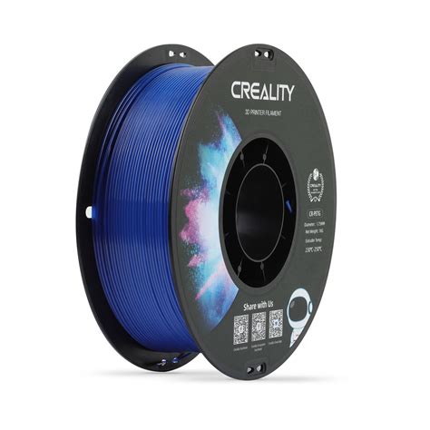 Filamento Impressão 3D Creality Cr Petg Azul 1kg