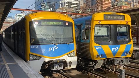 Hcmts Siemens And Comengs Metro Trains Around Melbourne Youtube