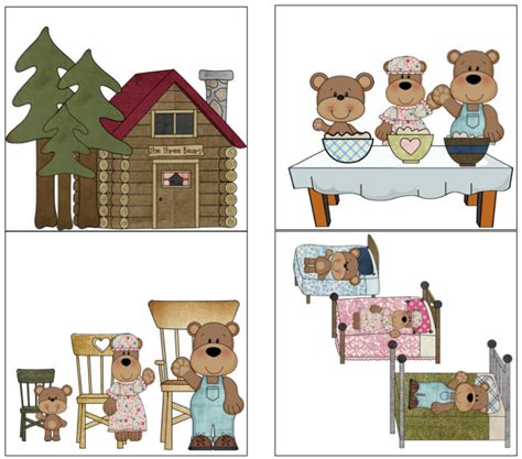 Goldilocks And The Three Bears Sequencing