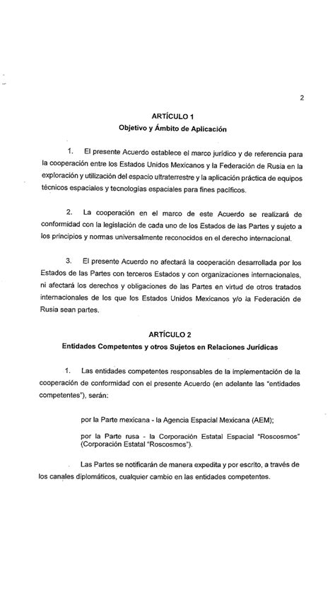 Qué Dice El Acuerdo Que México Firmó Para Investigación Espacial Y Que