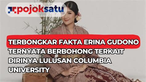 TERBONGKAR FAKTA ERINA GUDONO TERNYATA BERBOHONG TERKAIT DIRINYA