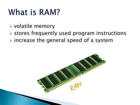 Ram Random Access Memory Ppt