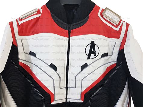 Quantum Realm Jacket Avengers Endgame Suit Leather Jacket