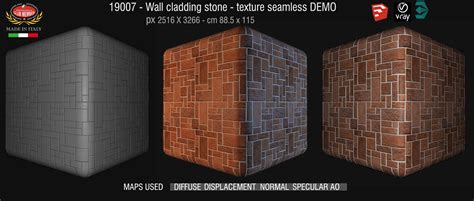 Wall Cladding Stone Texture Seamless 19007