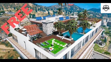 FREE MLO GTA 5 Rooftop Eclipse Tower Apartment House YouTube