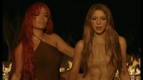 Pop Base On Twitter Karol G And Shakira In The Music Video For Tqg