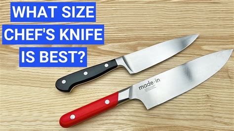 What Size Chef S Knife Should You Buy Inch Or Inch Youtube